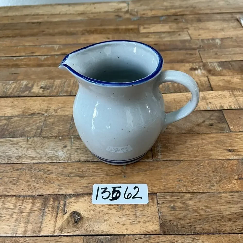 Vintage Ceramic Farmhouse Milk Pitcher 5